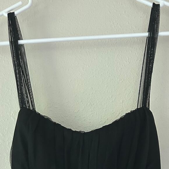 Vintage Studio Y empire sweetheart neckline Dress Y2K gothic emo whimsigoth S - Picture 6 of 16